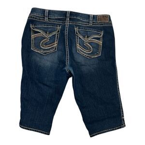 Silver Jeans McKenzie Crop Women's Size 20 Denim Cropped Capri